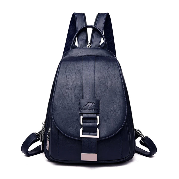 Genuine Brand Travel Backpack Women Soft Leather Shoulder Bags For Women