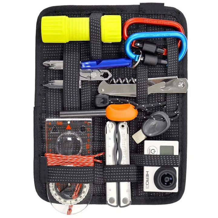 Travel Carrying Elastic Organizer Plate Electronics Accessories Organizer