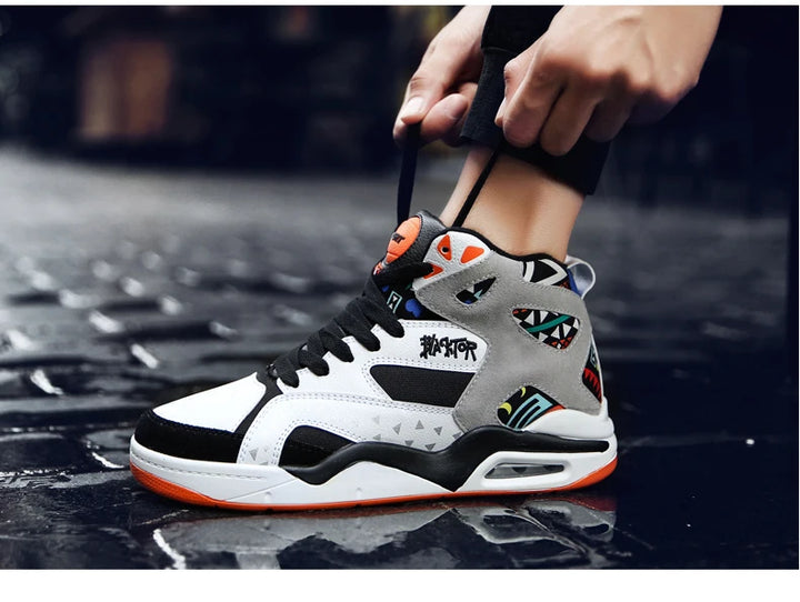 High Quality Mens Basketball Shoes Air Cushion Sports Shoes Outdoor