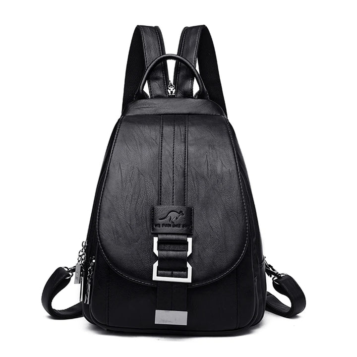 Genuine Brand Travel Backpack Women Soft Leather Shoulder Bags For Women