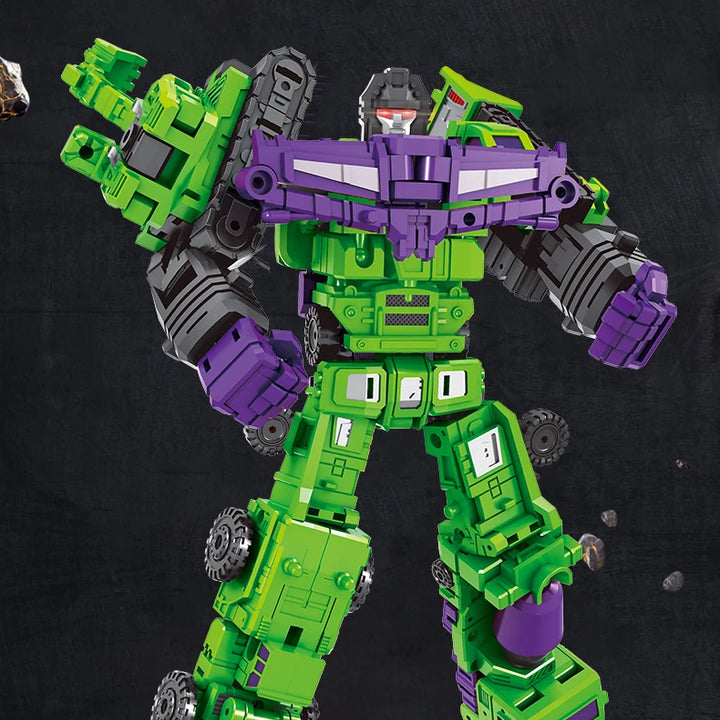 Transformation 6 in 1 Model MINI Devastator 21CM Action Figure Robot Plastic