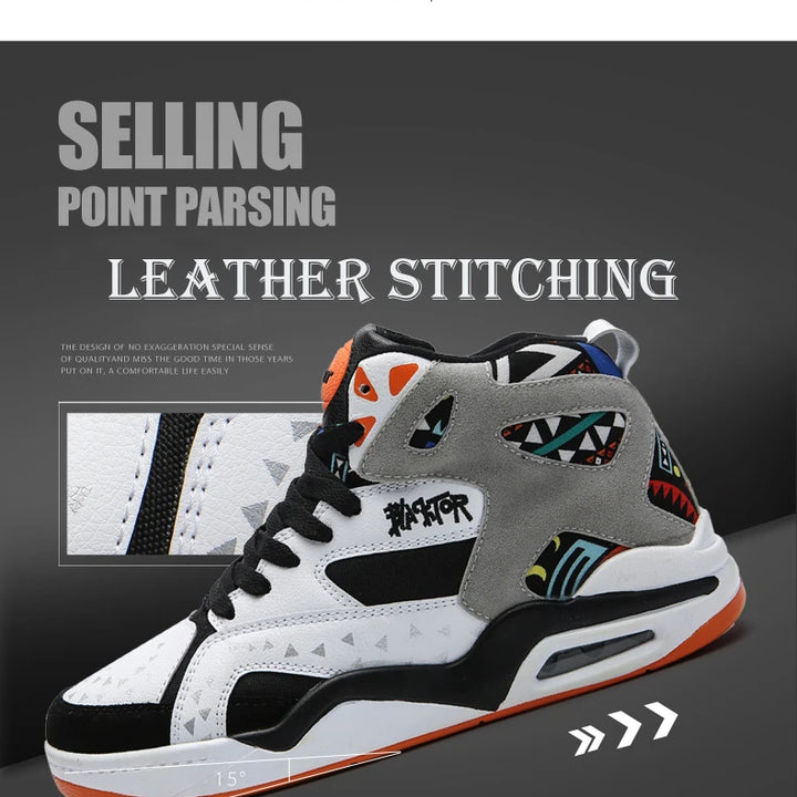 High Quality Mens Basketball Shoes Air Cushion Sports Shoes Outdoor