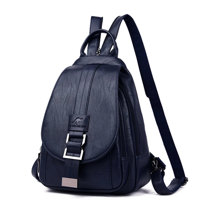 Genuine Brand Travel Backpack Women Soft Leather Shoulder Bags For Women