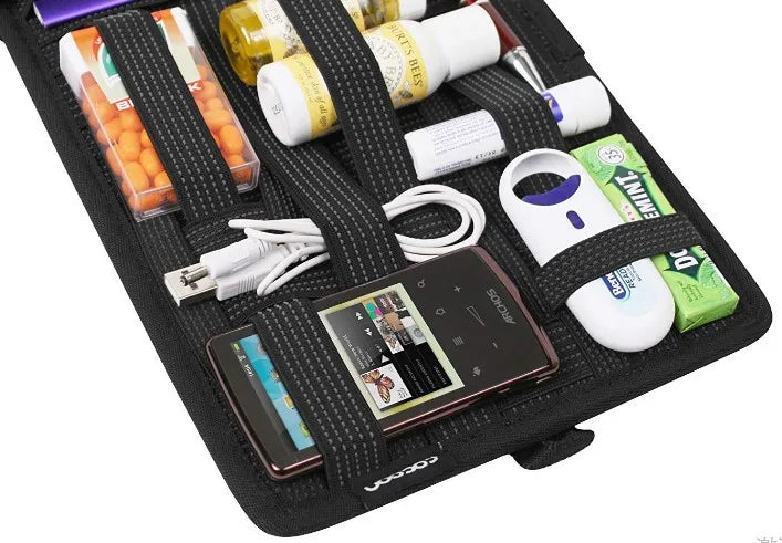 Travel Carrying Elastic Organizer Plate Electronics Accessories Organizer