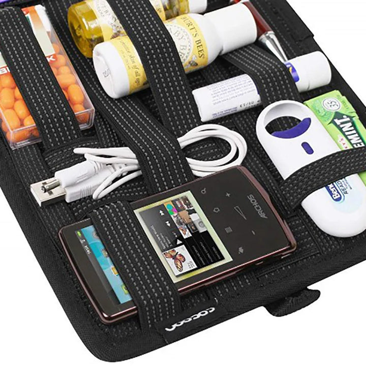 Travel Carrying Elastic Organizer Plate Electronics Accessories Organizer