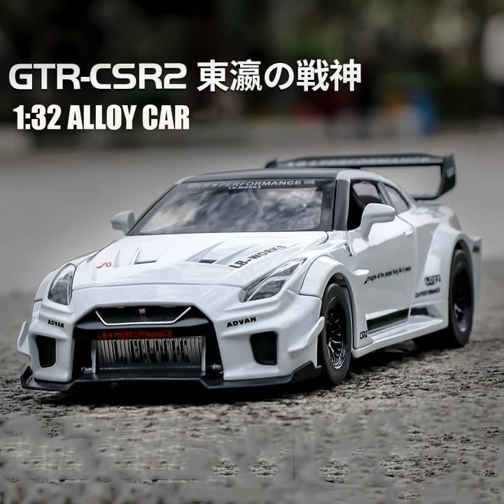 GTR 35 Miniature Car Model Metal