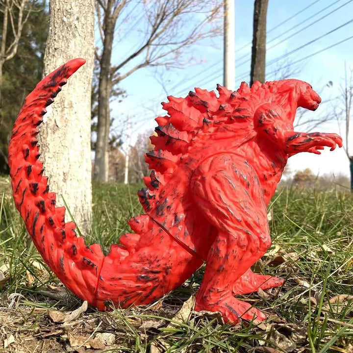 24cm Godzilla King of Monsters Runaway Mechanical Red lotus Planet