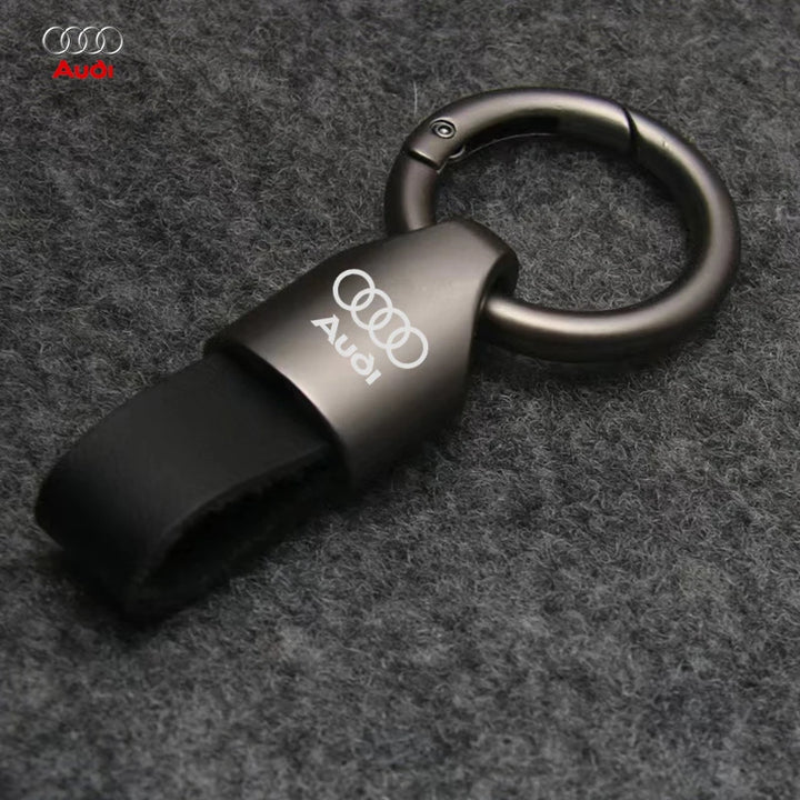 Luxury Men Women Leather/Metal Key Chain Fashion Keychain Key