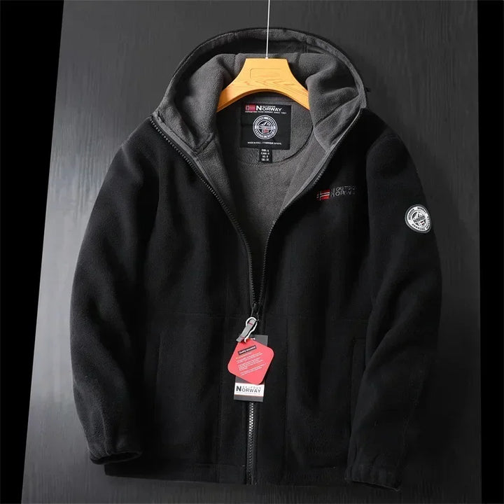 Export to Norway: Single foreign trade fleece jacket with added velvet