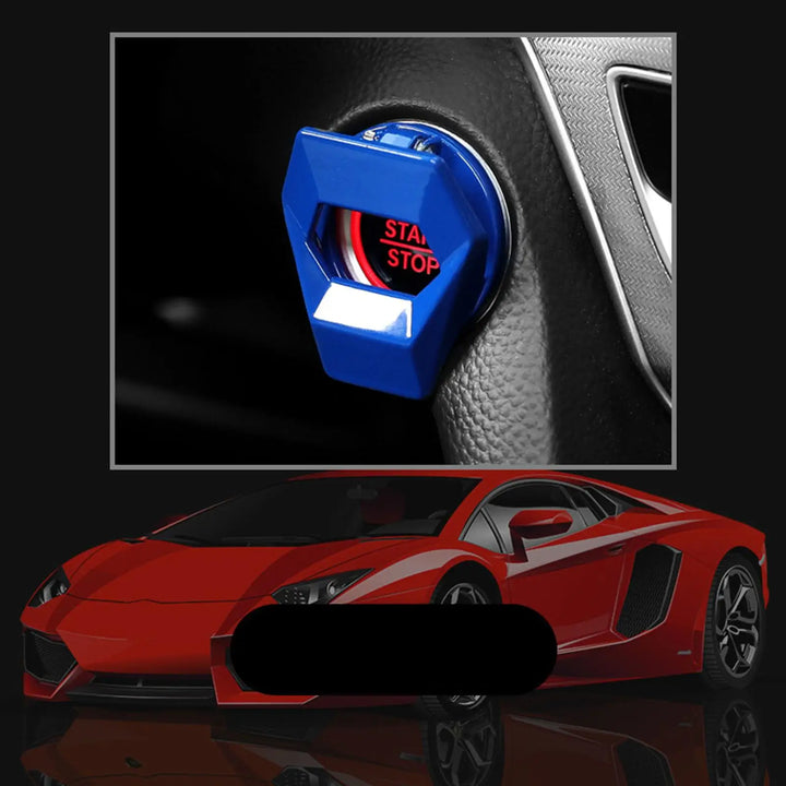 Car Engine Start Stop Switch Button Cover Ignition Anti-scratch Protection