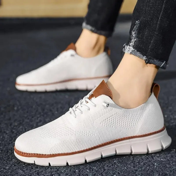 2025  Men Sneakers Plus Size Trendy British Style Summer Breathable Soft