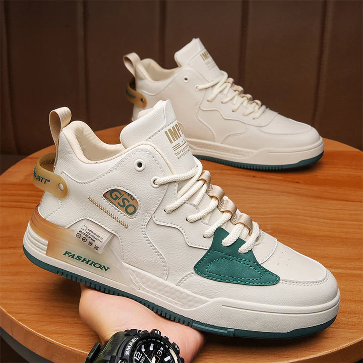 Brand Men's High-top Sneakers Non-slip Basketball Shoes High Quality Casual Shoes