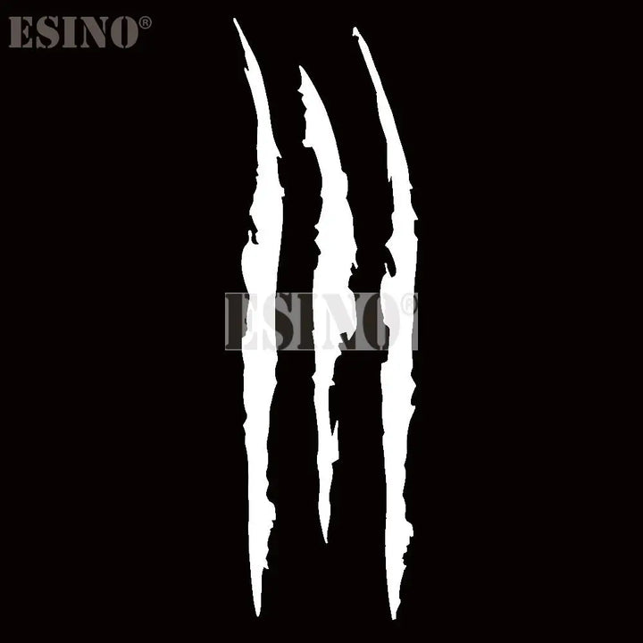 Car Styling Ghost Claw Scratch Stripe Marks Headlight Decal Vinyl Decal