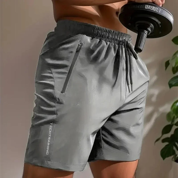 UETEEY Summer Shorts Men Gym Sport Running Squat Fitness Workout Man Short