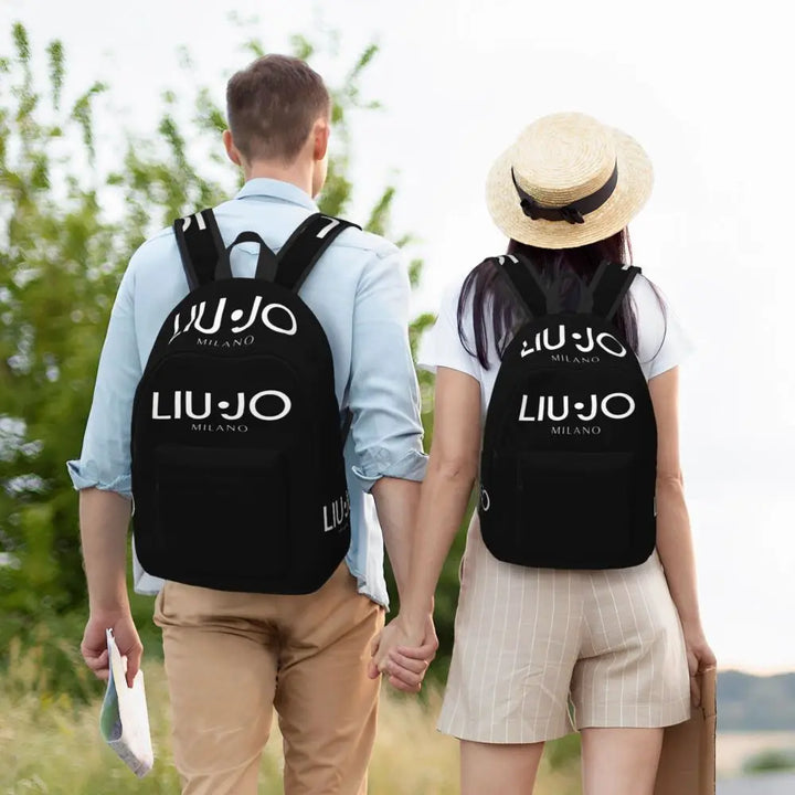 Liu Jo Backpack for Men Women Fashion High School Work Daypack Luxury