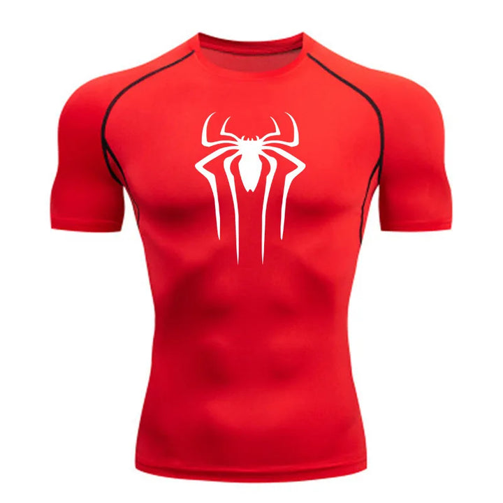 New Compression Shirt Men Fitness Gym Super Hero Sport Running T-Shirt Rashgard