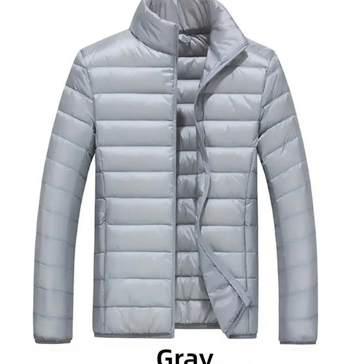 UETEEY Autumn Winter New Ultra Light White Duck Down Jacket Men Waterproof Casual