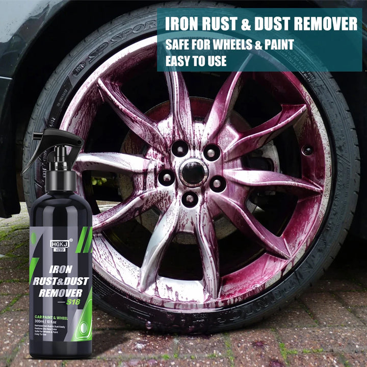 HGKJ Car Paint & Wheel Iron Particles Powder Cleaning Super Rust Dust