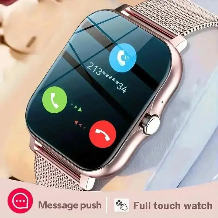 2025 Smart Watch Android Phone 1.44'' Inch Color Screen Bluetooth Call Blood