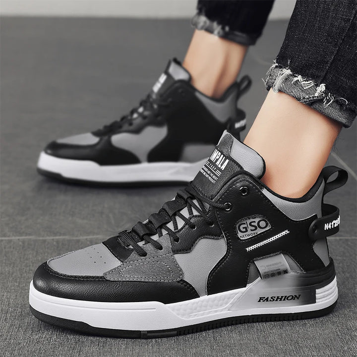 Brand Men's High-top Sneakers Non-slip Basketball Shoes High Quality Casual Shoes