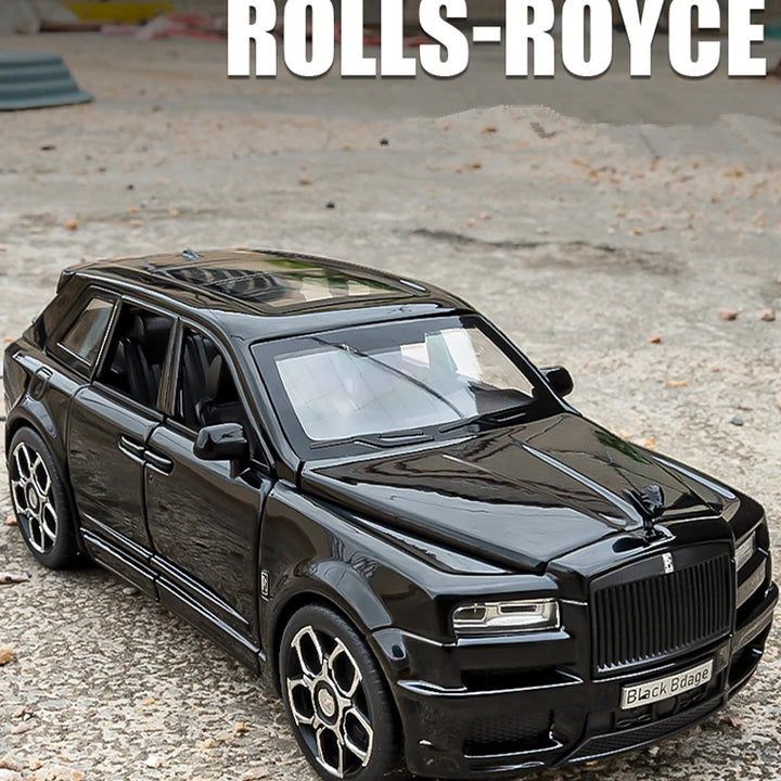 Rolls Royce Cullinan SUV Alloy Luxy Car Model Diecast Metal