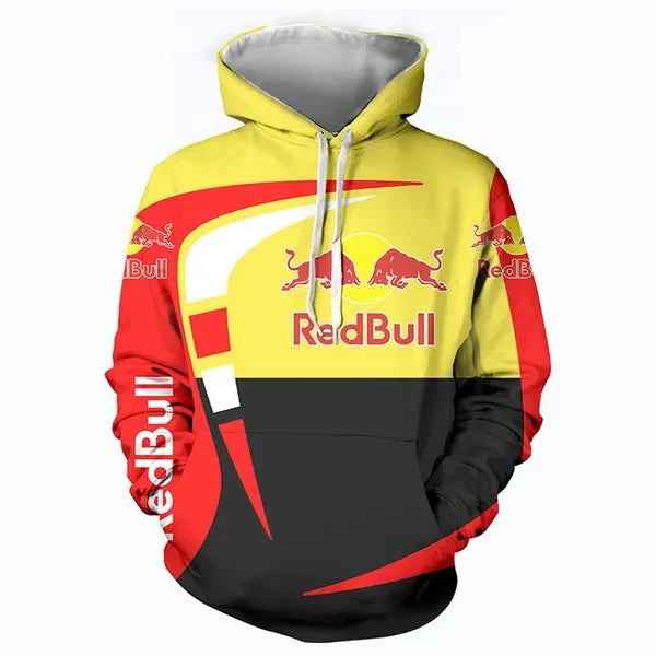 Red Bull Hoodie Fashion Imperial