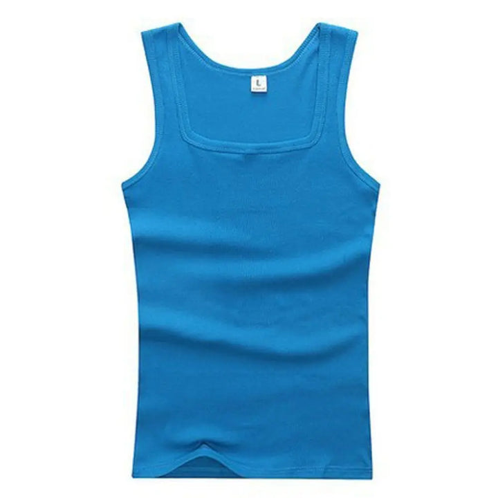 Hot Sale Summer Male clothes Women Basic Elastic tank top Pure Cotton