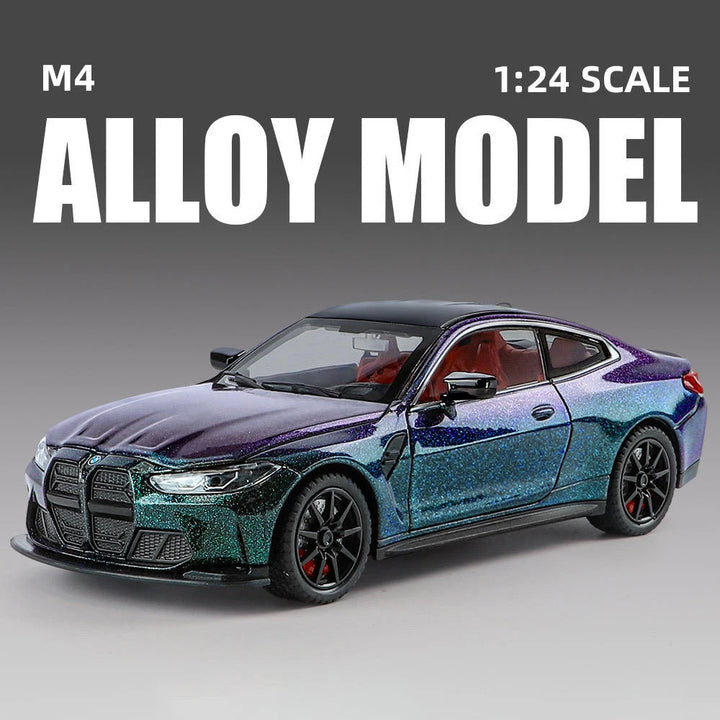 M4 G82 Coupe Alloy Sports Car Model Diecasts Metal Vehicles