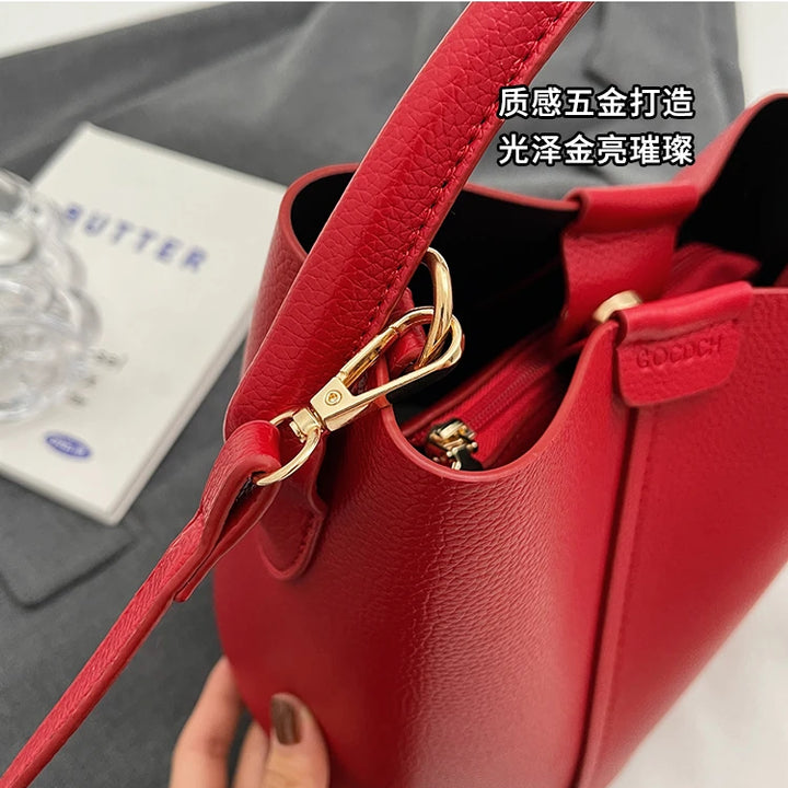 Women's Bag Fashion Simple Shoulder Bag High Quality Design Handbag