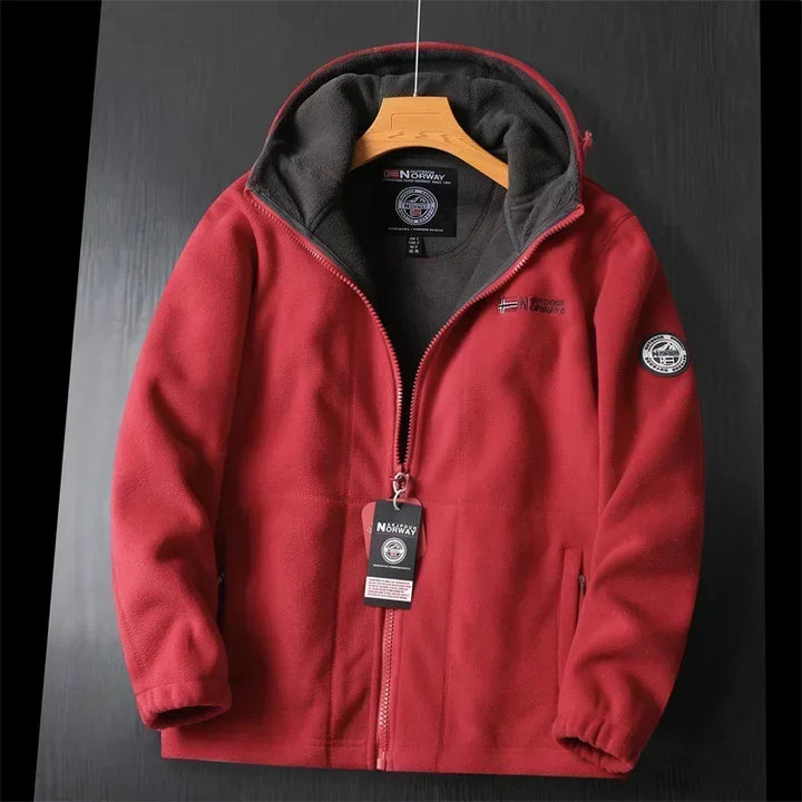 Export to Norway: Single foreign trade fleece jacket with added velvet