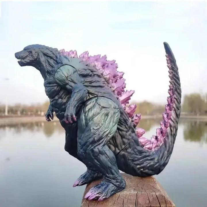 24cm Godzilla King of Monsters Runaway Mechanical Red lotus Planet