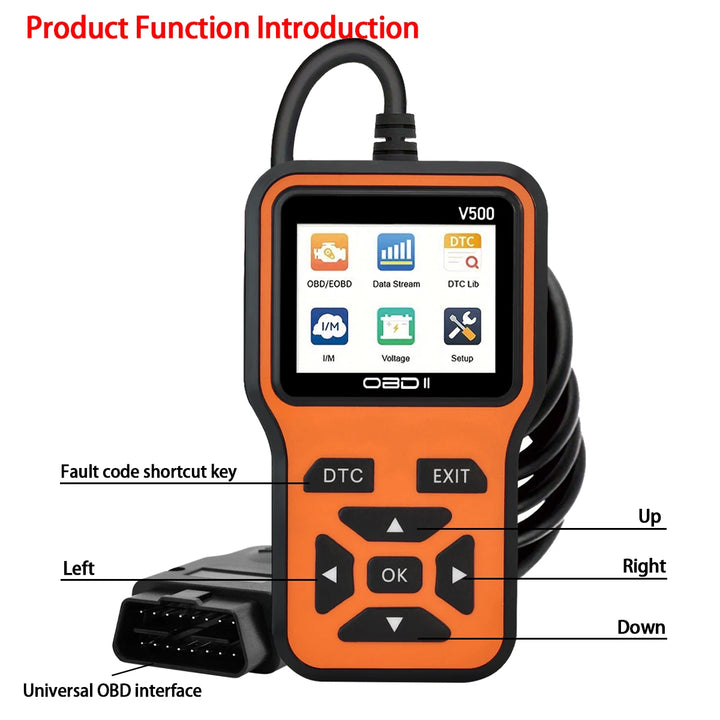 Car OBD2 Scanner Diagnostic Tool Code Reader