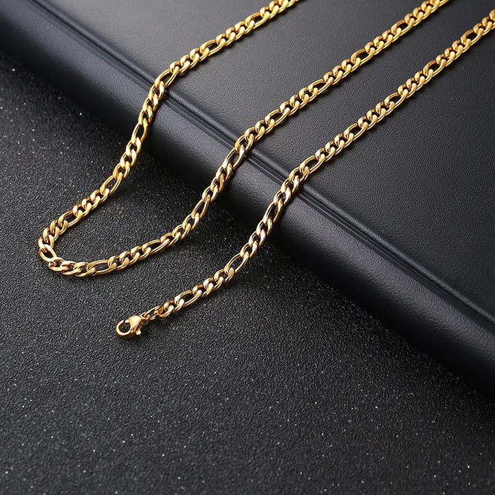 Vnox 3D Vertical Bar Necklaces for Men, Layering Stainless Steel Geometric