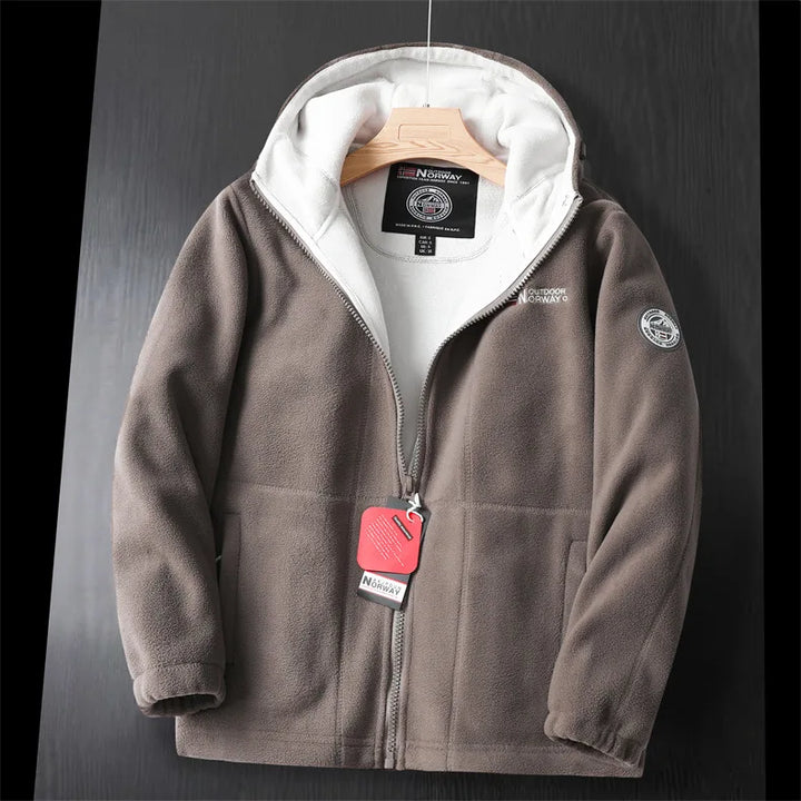 Export to Norway: Single foreign trade fleece jacket with added velvet