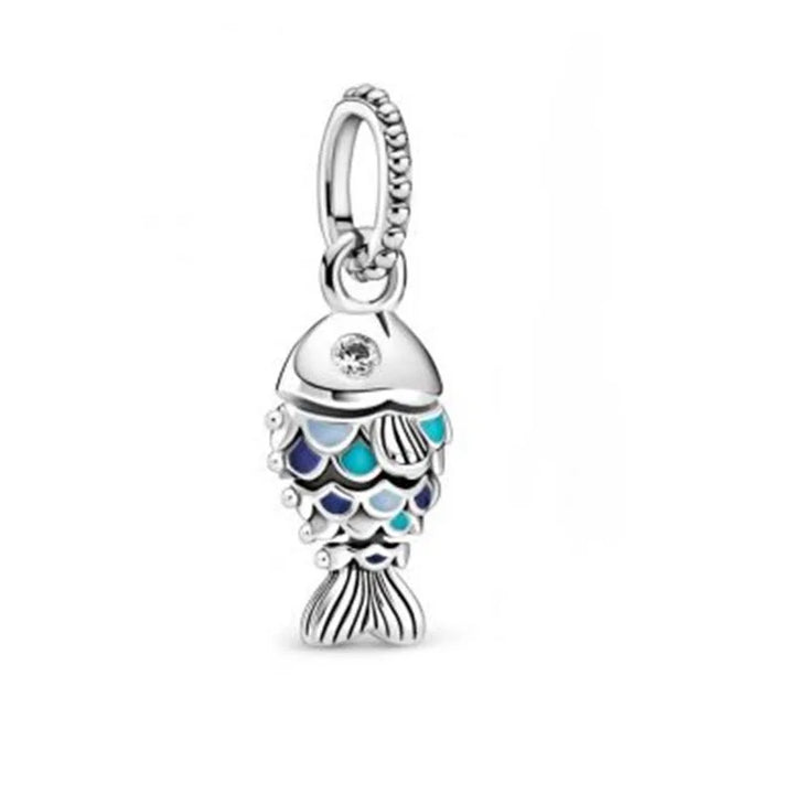 2025 New 925 Sterling Silver Bulb Small Turtle Charm Pendant Collection Fit Original Pandora Bracelet Women Jewelry Gift DIY