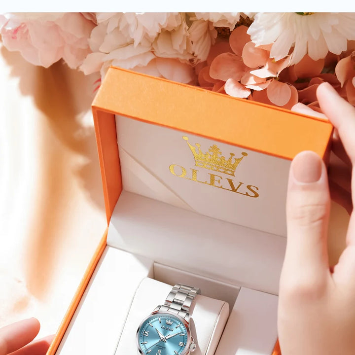 OLEVS 3668 Women's Wristwatch Elegant Watch for Women Waterproof