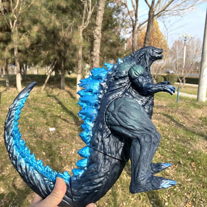 24cm Godzilla King of Monsters Runaway Mechanical Red lotus Planet