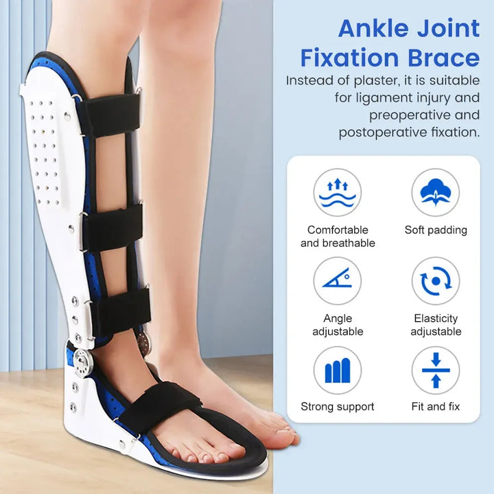 Adjustable Fasciitis Foot Drop Orthosis Brace Support Ankle