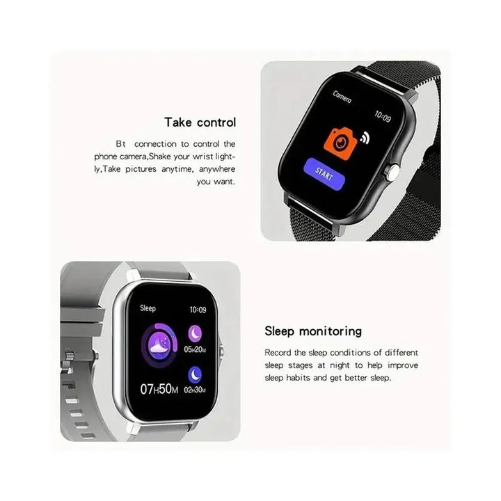 2025 Smart Watch Android Phone 1.44'' Inch Color Screen Bluetooth Call Blood