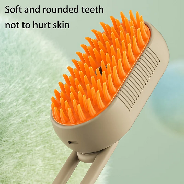 3-in-1 Electric Dog and Cat Hair Brush fo straightening and Comforting Pet Hair.