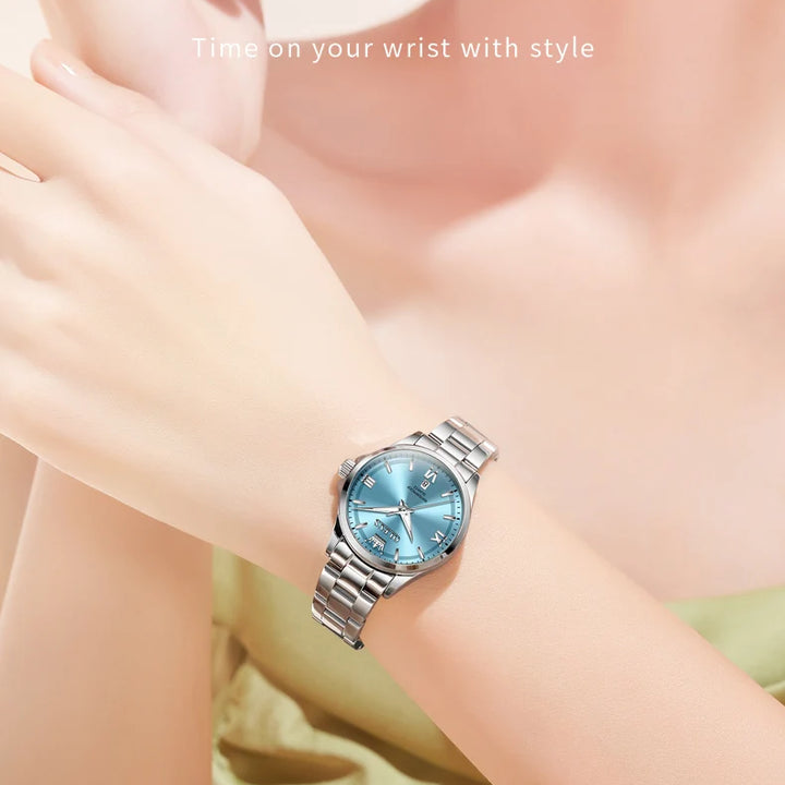 OLEVS 3668 Women's Wristwatch Elegant Watch for Women Waterproof