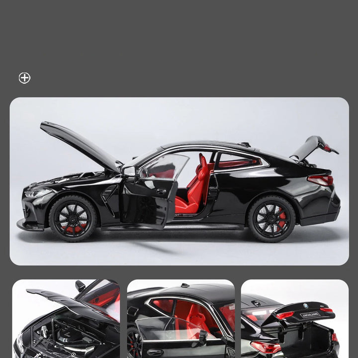 M4 G82 Coupe Alloy Sports Car Model Diecasts Metal Vehicles