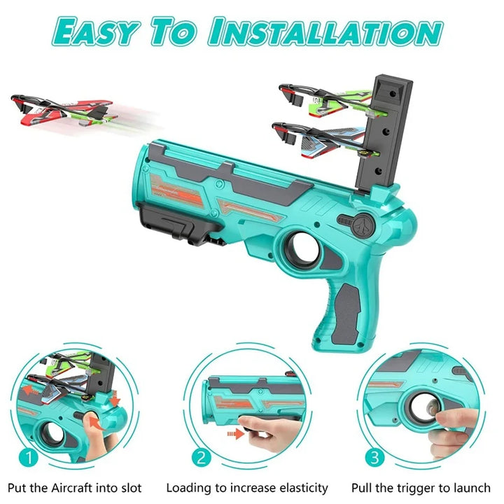 Aircraft Shooting Parent-child Sport Toys Kids