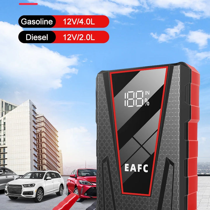 Car Jump Starter 1200A Portable Power Bank Car Battery Booster 12V Car