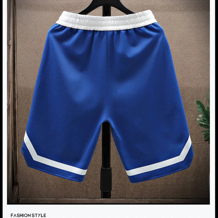 2025 Summer Running Shorts Men Casual Jogging Sport Short Pants patchwork