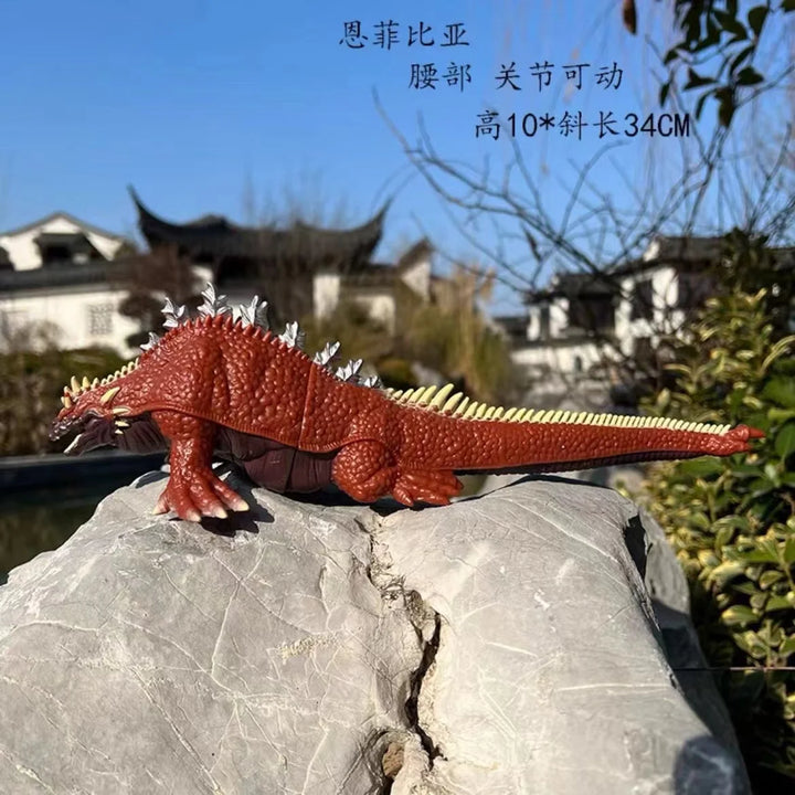 24cm Godzilla King of Monsters Runaway Mechanical Red lotus Planet