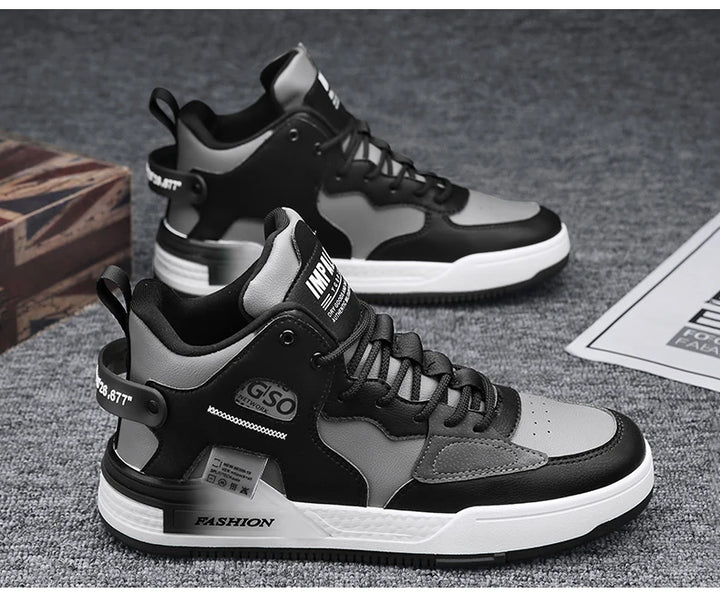 Brand Men's High-top Sneakers Non-slip Basketball Shoes High Quality Casual Shoes