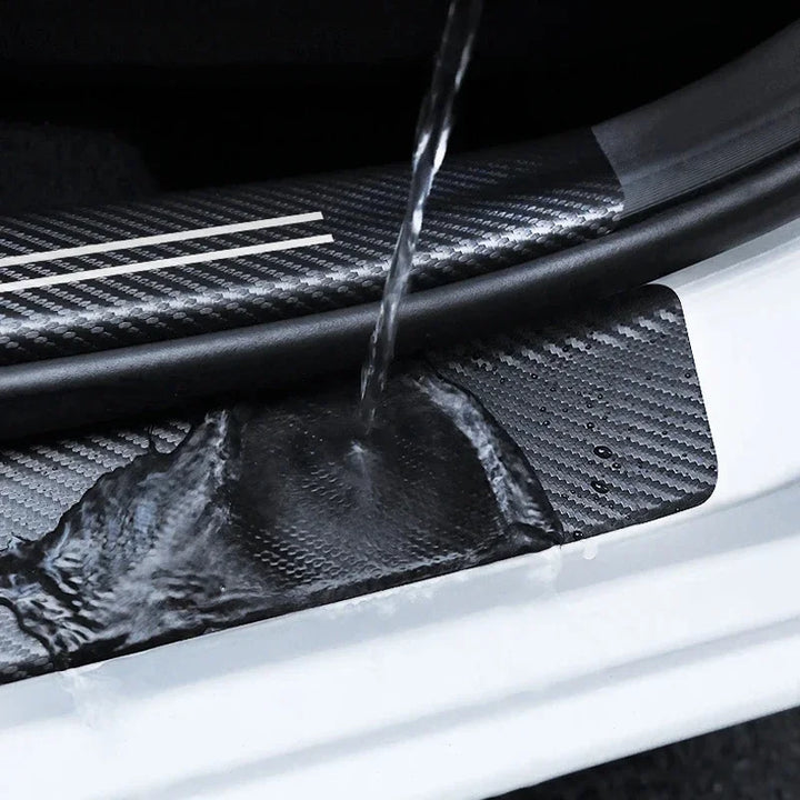 Car By Sill Scuff Plate Carbon Fiber Stickers Volkswagen