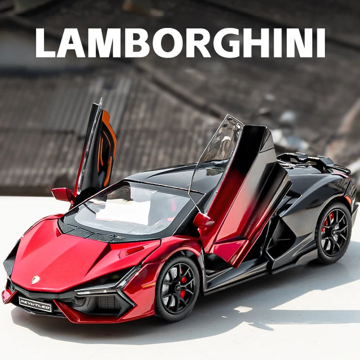 Lamborghini Revuelto Supercar Alloy Car Diecasts & Toy Vehicles Metal Toy Car