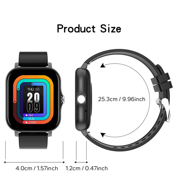 2025 Smart Watch Android Phone 1.44'' Inch Color Screen Bluetooth Call Blood